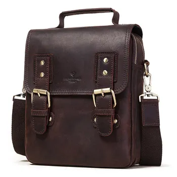 SUMAITONG Чанта през Рамо от Естествена Кожа за Мъже, Висококачествени Мъжки чанти-Месинджър, по-Голямата Голям Пътна Чанта Bolso Hombre