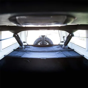 SXMA J290 Изолирующая капака на багажника подложка за домашни любимци, 1 бр., задната найлон защитно покритие на багажника, завеси за Jeep Wrangler JK 07-17
