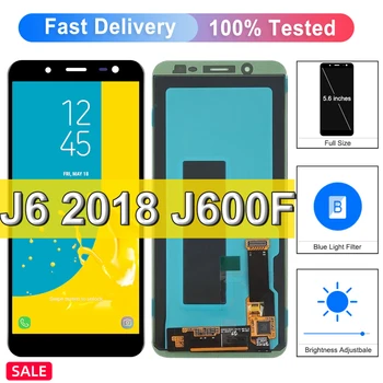 TFT J6 Дисплей За Samsung Galaxy J6 2018 J600 LCD дисплей С Сензорен Екран Подмяна на Samsung J6 J600 J600G J600F J600L резервни Части за Сглобяване