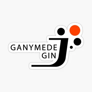 The Expanse Ganymede Gin, лого, знак за клас, 5 бр., автомобилни етикети за багаж, броня, мотоциклет, сладки бебешки стенни декорации в хладилна стая