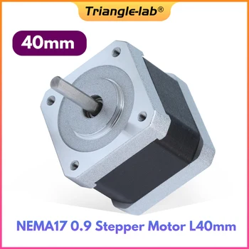 Trianglelab Custom NEMA17 0,9 стъпков двигател L40 мм за екструдер за 3D принтер 1.2 A