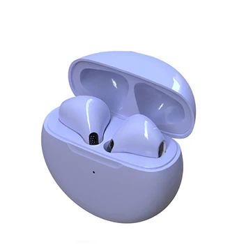 TWS Pro 6 Bluetooth слушалки със сензорен контрол шумопотискане безжични слушалки с микрофон Спортни игри музикални слушалки за смартфони