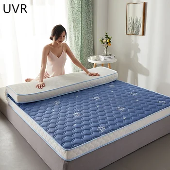 UVR вязаный памук латексный матрак 5D дишащ матрак татами с висока плътност с бавен отскок мат етаж легло Двойно легло в реален размер