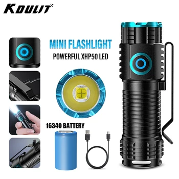 XHP50, led фенерче с висока мощност, USB акумулаторна скоба за шапки, преносим мини-фенерче с хвостовым магнит, лампа за къмпинг и риболов