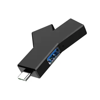 Y-образен многопортовый безжичен хъб с разширение, high-performance хъб USB 3.0, високоскоростен адаптер за безжичен пренос на 3 в 1