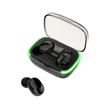 Y60 Fone Bluetooth Слушалки 5.1 TWS Безжични Спортни Слушалки С Led Дисплей Стерео Водоустойчив Слушалки Слушалки намаляване на шума