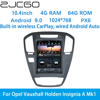 ZJCGO Автомобилен Мултимедиен Плейър, Стерео Радио GPS DVD Навигация Android Екранната Система за Opel Vauxhall, Holden Insignia A Mk1