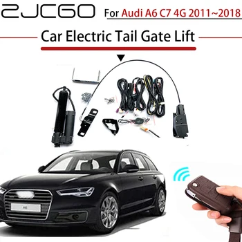 ZJCGO Автомобилната Електрическа Система за Подпомагане на Задната врата на Багажник за Audi A6 C7 4G 2011 ~ 2018 Оригинален Автомобилен ключ Дистанционно Управление