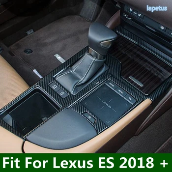 Автомобилна Скоростната кутия на Централното Управление на Глохнет Кутия за Превключване на Предавките, Декоративни Панел на Кутията Покритие За Lexus ES 2018-2023 Аксесоари От Въглеродни Влакна