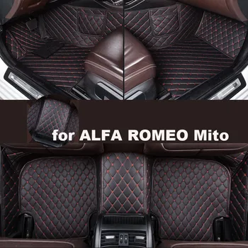 Автомобилни постелки Autohome за ALFA ROMEO Mito 2009-2016 г. осъвременена версия, аксесоари за крака, килими
