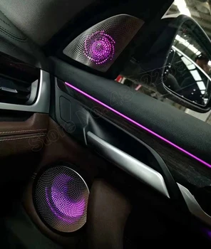 Авточасти за BMW X1 F48 F49 комплект осветление, аксесоари за врати аудио система, капак с осветление, среднечастотный пищялка, панел на говорителя, с лампа
