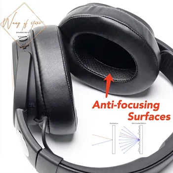 Акустични амбушюры, поролоновая възглавница за слушалки ROCCAT КРАСИ 7.1 AIR КРАСИ 7.1 USB КРАСИ X, стерео слушалки