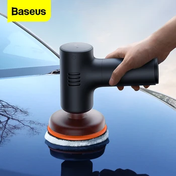 Безжична карета перална машина Baseus за полиране на автомобили с безжична възможност за регулиране на скоростта, авто който е паркет за почистване на каросерията на автомобила, домашна безжична полиране кола маска