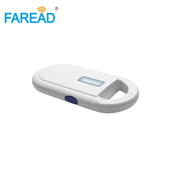 Безплатна доставка USB интерфейс ISO11785/84 FDX-B Скенер на Микрочипове за домашни Любимци Нискочестотен Ръчен Четец на RFID-чипове за идентификация на коне