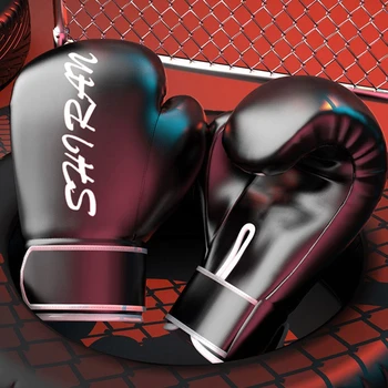 Боксови ръкавици 8oz 10 унции, спортни ръкавици, боксови ръкавици за спарринга, ръкавици за кикбоксинга в полусредна категория, MMA ръкавици за боксови круши