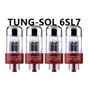 Вакуумни тръби TUNG-SOL 6SL7 (6N9P, 6H9C) за заводски тестове и сравнения