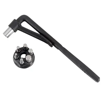 Велосипеден динамометричен ключ точност ръководят динамометричен ключ от 10 до 20 нм, набор от инструменти за велосипед с быстроразъемными скоби от стомана за хромованадиевой