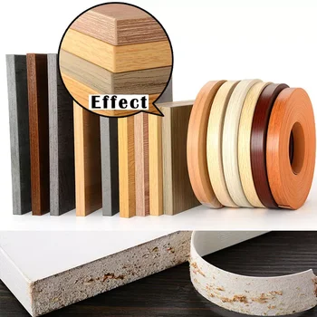 Висококачествена защитна лента за защита на ръбове на мебели от стопяеми, защитна лента за листа на фурнир, залепваща декорация на дървени повърхности, декор