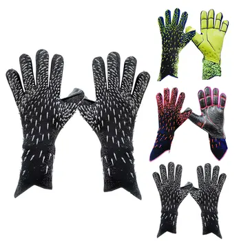 Вратарские ръкавици за вратаря на силни гърчове, Футболни вратарские ръкавици футболни ръкавици със защита от отпечатъци за предотвратяване на наранявания Ръкавици за възрастни
