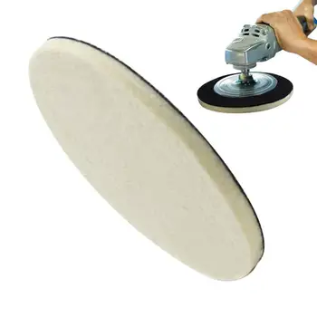 Вълна войлочный полировальный кръг полировальный диск за въртящ се инструмент ъглошлайф полировальный кръг хастар