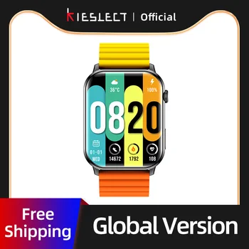 Глобалната Версия на Kieslect Smartwatch Ks 1,78 Инчов HD AMOLED Екран, Bluetooth Предизвикателство Водоустойчив Модерни Спортни Мъжки и Женски Смарт часовници