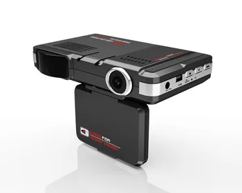 Гореща Разпродажба Многоезичен Камера Full hd, За автомобил с Антискоростным Радар-Детектор