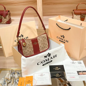 Дамска чанта, трендови чанти, дизайнерски луксозни марки дамски чанти през рамо, малка чанта през рамо за подмишниците, дамски чанти-месинджър