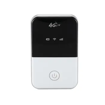 Джобен Wifi-рутер 4G Lte, автомобили мобилна точка за достъп Wi-Fi, безжичен широколентов модем-рутер Mifi, 4G отключени със слот за сим карта