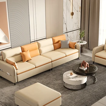 Дизайнерски Офис Салон на мека Мебел за Дневна Модерна Луксозна Мързелив Диван мека Мебел за Дневна Loveseat Slaapbank Nordic Furniture DX50KT