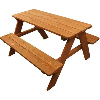 Дървена маса за пикник