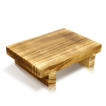 Дървена табуретка-стремянка за възрастни, нощни табуретка 25 см x 7 см, табуретка-стремянка за баня, кухня, прикроватной нощни шкафчета, детски, баня