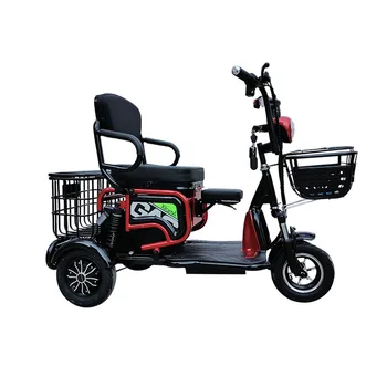 Електрическа триколка мотор с мощност 350 W, домакински електрически трайк, забирающий и высаживающий деца вместо разходки