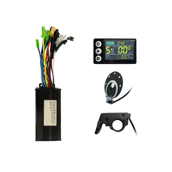 Електрически скутер, литиева батерия, изменено цветен LCD екран-S866, инструмент 26A, контролер, усилвател на мощност, дроссельная клапата, комплект части