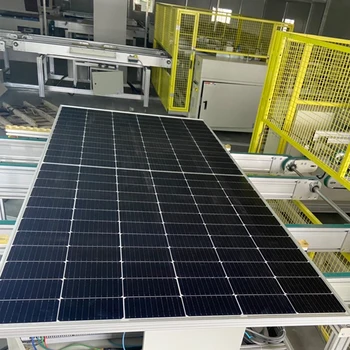 Ефективна слънчева система PERC с плосък панел с мощност 600 W, монокристален един силициев фотоелектричния модул захранване, директни продажби