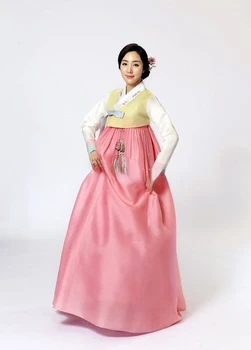 Жена Ханбок, корейски, традиционен Ханбок, корейската булката, Ханбок, корея, етническа облекло