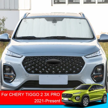 За Chery Tiggo 2 3X Pro 2021-2025 Автомобилни Слънчеви Очила с UV-Защита на Страничните стъкла Шторка Козирка Аксесоари За Край на Предното Стъкло