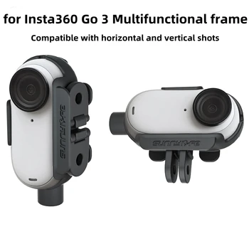 За Insta360 GO 3 Кадъра Адаптер за фотоапарат с палеца, Удлинительный Стена, Хоризонтална и Вертикална Рамка за снимки, Аксесоари Insta360 Go3