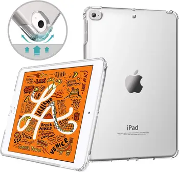 За iPad Mini 6, ултра тънък прозрачен защитен калъф за iPad Mini 5/4, мек силиконов калъф за 8.3/7.9 2021 2019 Funda