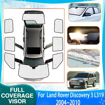 За Land Rover Discovery 3 Аксесоари L319 LR3 2004 ~ 2010 Авто Предни Задни Странични сенника На Прозореца на Седалките Автомобилни Аксесоари