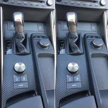 За Lexus IS300 2013-2019 Вътрешна Централна контролен Панел Врата копчето 3D/5D Стикери От карбон, Стикери За Стайлинг на Автомобили, Аксесоари