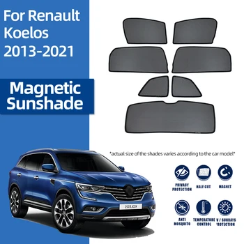 За Renault Koleos Samsung QM6 2016-2023 Магнитен Авто сенника на Предното Предното Стъкло Шторка Задното Странично Прозорец на сенника
