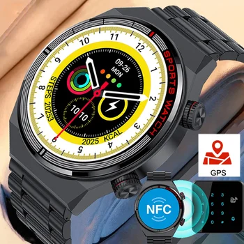 За Samsung Galaxy A52 5G A32 Lite 4G S21 S30 1,39 инчов Смарт Часовник С Голям Екран За Мъже И Жени 2023 Ръчни Часовници За Здравето на Smartwatch