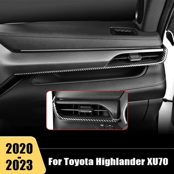 За Toyota Highlander XU70 2020 2021 2022 2023, предния капак въздуховод на арматурното табло, вътрешна украса, аксесоари за подреждане на автомобили, на финала