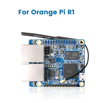 За Ориндж Пи R1 Allwinner H2 + Cortex-A7 с четырехъядерным процесор е 32-битово програмиране, одноплатный