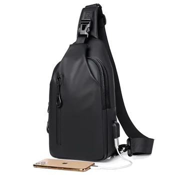 Зарядно устройство ще захранване водоустойчива чанта на рамото, мъжки градинска поясная найлонова чанта, спортна чанта,-месинджър, ежедневна чанта на рамото, бизнес
