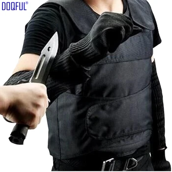 Защитна жилетка от стачки, работни ръкавици със защита от порязване, защитен ръкав за ръце, външната сигурност, самозащита, подплата от вольфрамовой стомана, тактически