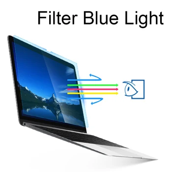 Защитно фолио за екрана със защита от синя светлина За лаптоп Macbook Air Pro 13 14 16 M1 M2 2021 2023 A2337 A2681 A2442 A2485 15,6 17,3 