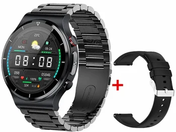 Здравето Смарт Часовници Мъжки ЕКГ + ТОЧКИ Температурата на Тялото Кръвно Налягане, Сърдечната Честота IP68 Водонепроницаемое Безжично Зарядно Устройство Smartwatch HD