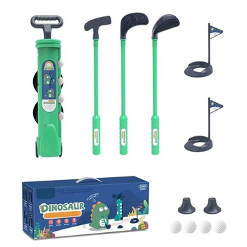 Играчки за мини-голф, набор от детски играчки за голф, спортна играчка на тревата, лесна за употреба, комплект за мини голф за деца от 3-8 години