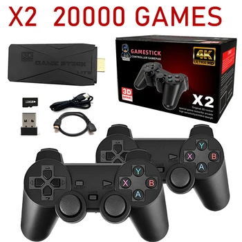 Игри джойстик 4K X2 20000 15000 128G 64G Игри С двойно контролер 9 симулатори За преносими игрови конзоли GBA ФК в ретро стил